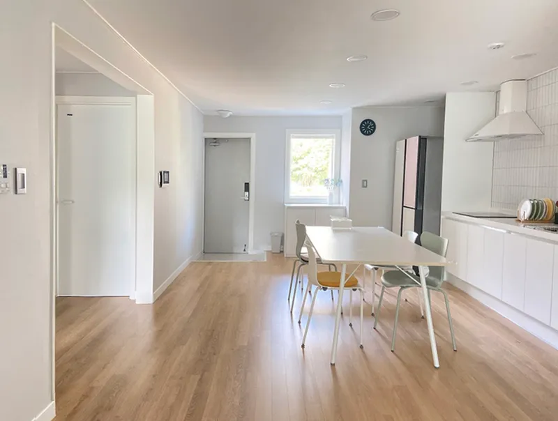 [Daepo-dong, Seogwipo][Seogwipo Jungmun] Modern and clean white full-option villa with palm tree sensibility #Family Jeju life 8