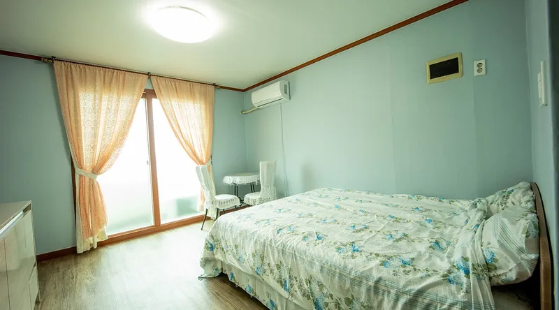 [제주 한림] 오션뷰 원룸 더블룸 E #협재해수욕장차로5분 2
