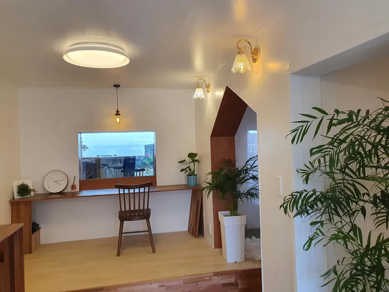 [제주 삼양삼동] 제주바다와 맞닿은 자꾸지 석양 #바다뷰 #자쿠지 #감성#주택임대 22