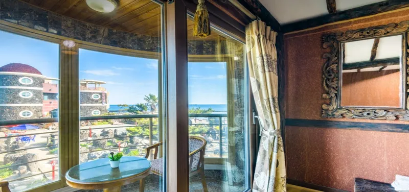 [Gujwa, Jeju] Ocean View One-Room Yellow Clay Room 202 #No Deposit #Utilities Included 6