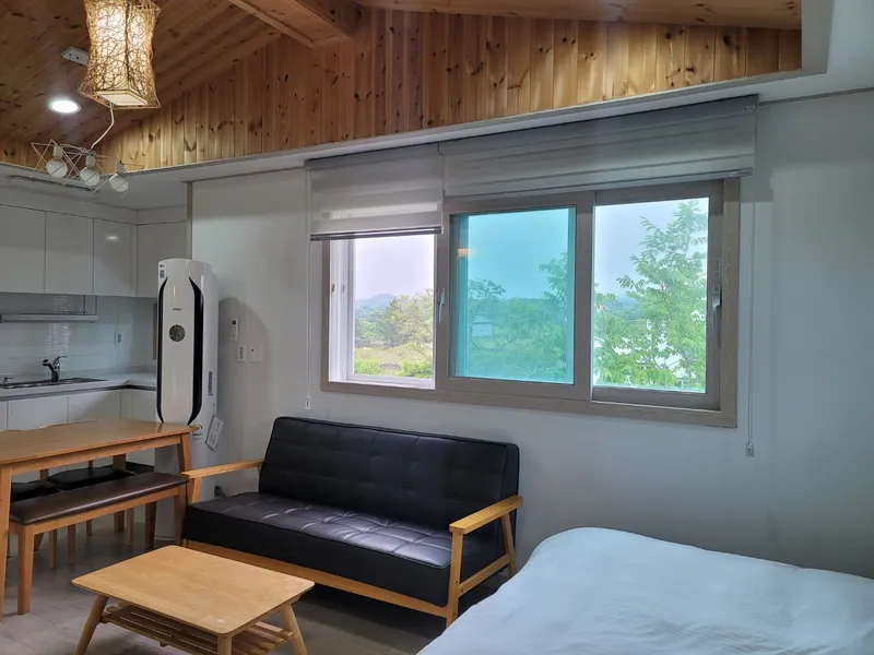[Gujwa, Jeju] #Beautiful 2-story detached house with stone wall and lawn garden (Hydrangea) 48