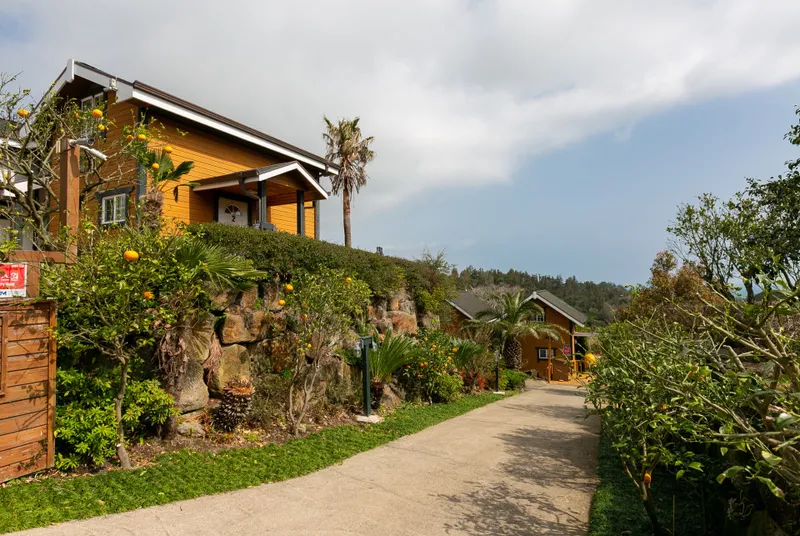 [Andeok, Seogwipo] Ocean View Cypress Wood Duplex Wooden Pension 18 Pyeong B #Utilities Included 15