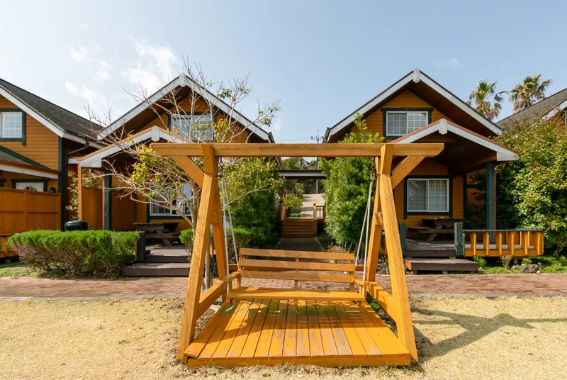 [Andeok, Seogwipo] Ocean View Cypress Wood Duplex Wooden Pension 18 Pyeong B #Utilities Included 21