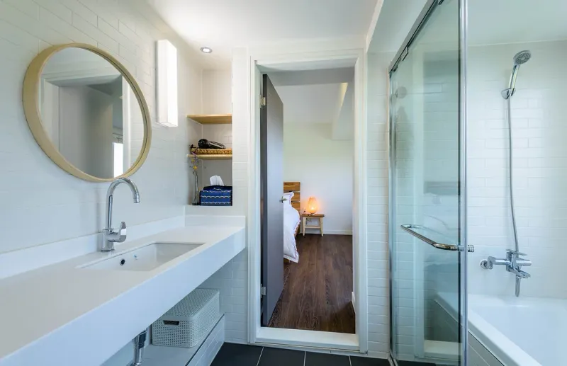 [Jocheon, Jeju][Jeju Hamdeok] Ocean view detached one-room duplex with private swimming pool, 2 buildings 28