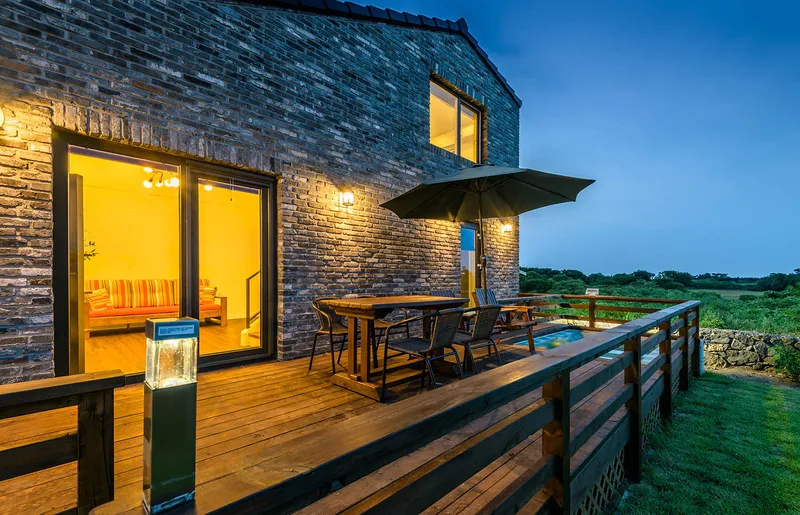 [Jocheon, Jeju][Jeju Hamdeok] Ocean view detached one-room duplex with private swimming pool, 2 buildings 45