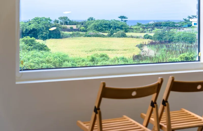[Jocheon, Jeju][Jeju Hamdeok] Ocean view detached one-room duplex with private swimming pool, 2 buildings 20