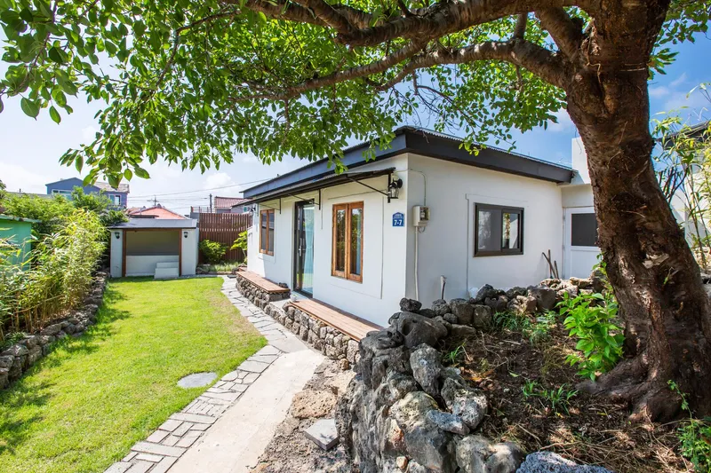 [Jocheon, Jeju] Neat, newly built detached two-room house with a yard_Lower unit #JejuStoneWall 36