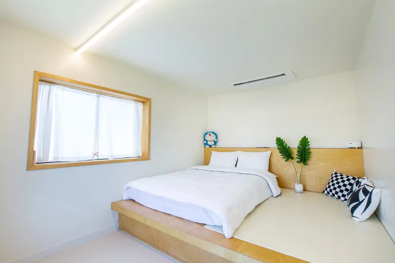 [Jocheon, Jeju] Neat, newly built detached two-room house with a yard_Lower unit #JejuStoneWall 3