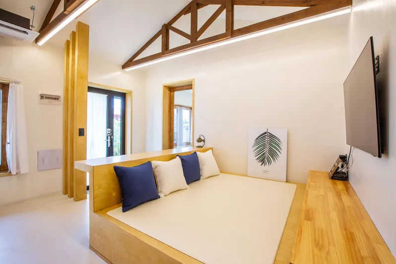 [Jocheon, Jeju] Neat, newly built detached two-room house with a yard_Lower unit #JejuStoneWall 25