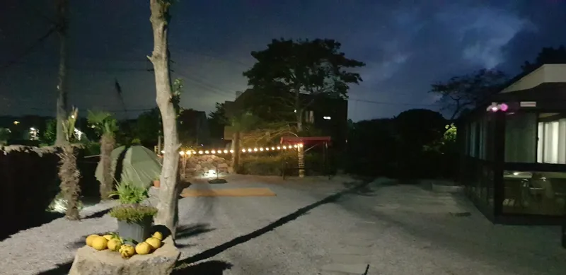 [Seongsan, Seogwipo] Two-room detached house with a large yard full of palm trees #BBQ 81