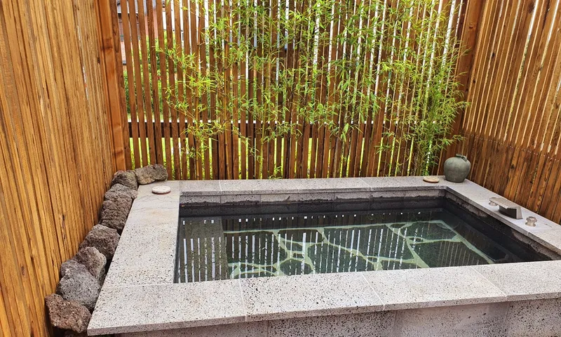 [Seongsan, Seogwipo] #Instagrammable #Grass #Yard #Jacuzzi #Duplex #Independent #Stone Wall 22
