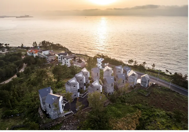 [Aewol, Jeju] Ocean view coastal cliff front 4-story independent emotional accommodation 2 buildings 2