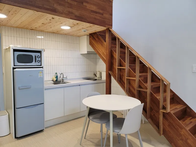 [Gujwa, Jeju] Madang #Low utility bills #3 people #New construction #Instagrammable #Duplex one room #No kids 14