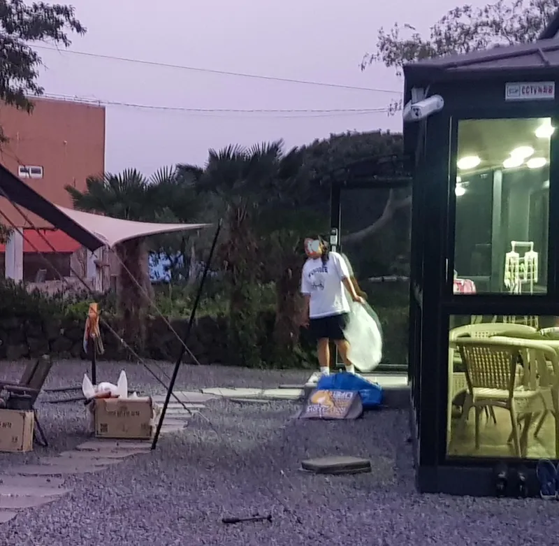 [Seongsan, Seogwipo] Two-room detached house with a large yard full of palm trees #BBQ 82