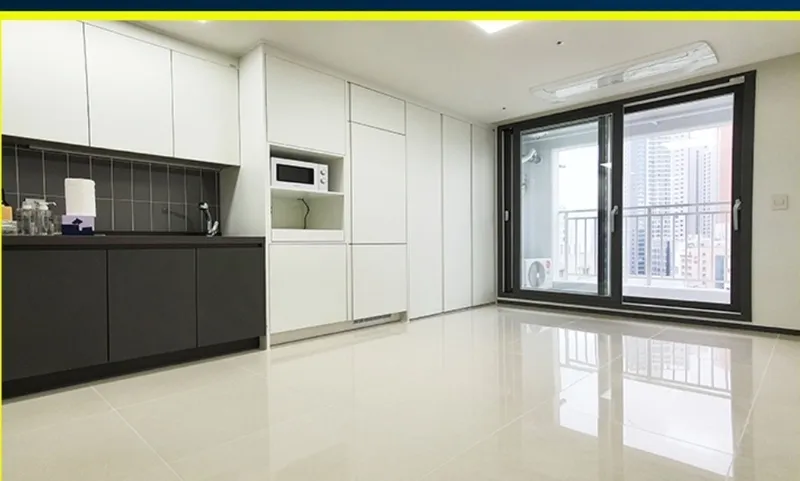 [Yeonje, Busan] Newly built one-room residence with a city view on a high floor #Right in front of Yeonsan Station #Near the station 4