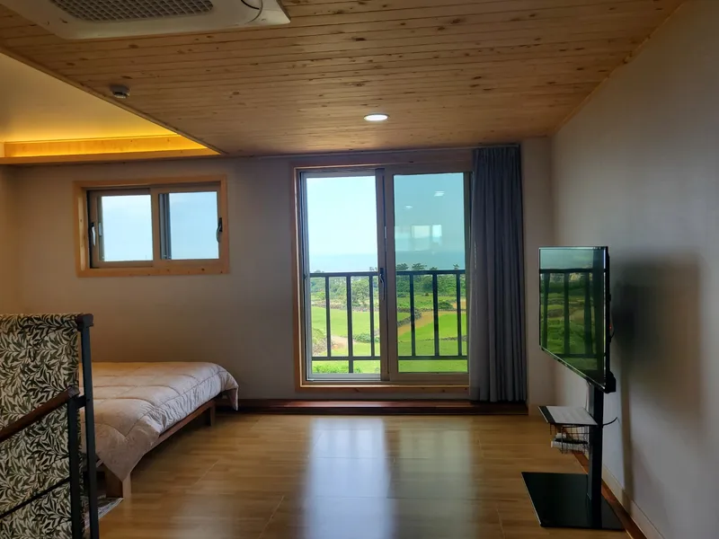 [Hallim, Jeju] Ocean view duplex one-room #private terrace #barbecue possible #202 2