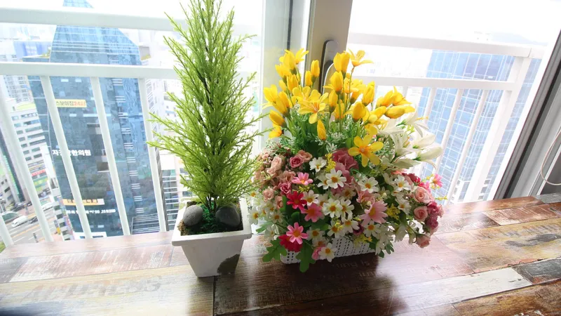 [Yeonje, Busan] Newly built one-room residence with a city view on a high floor #Right in front of Yeonsan Station #Near the station 7