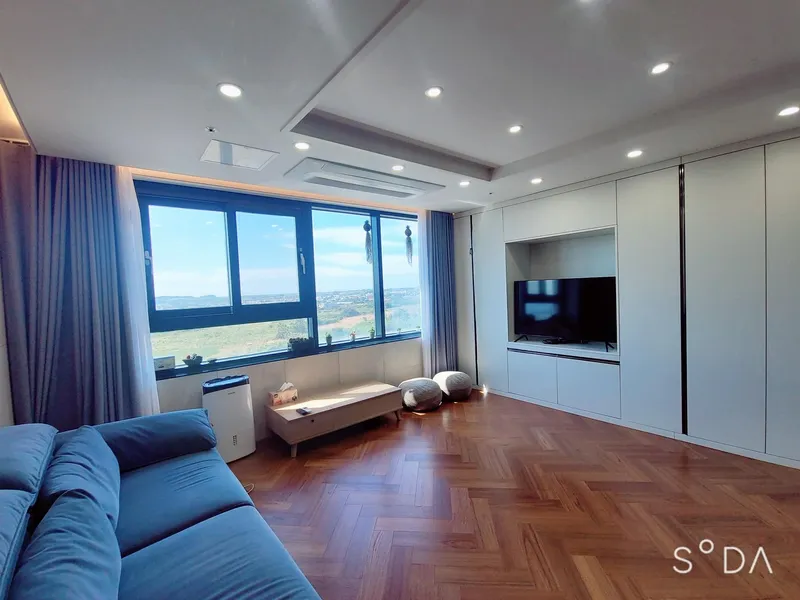 [Andeok, Seogwipo] The ultimate ocean view! Sanbangsan Mountain and the ocean at a glance! Stylish rooftop duplex house 10