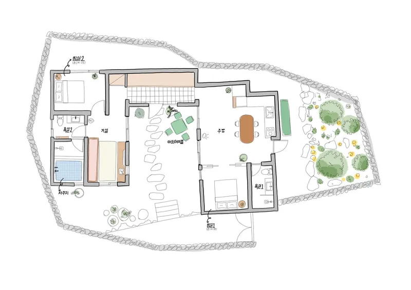 [Hangyeong, Jeju][West Jeju] Pet-friendly, tranquil village stay at Windmill Beach 21