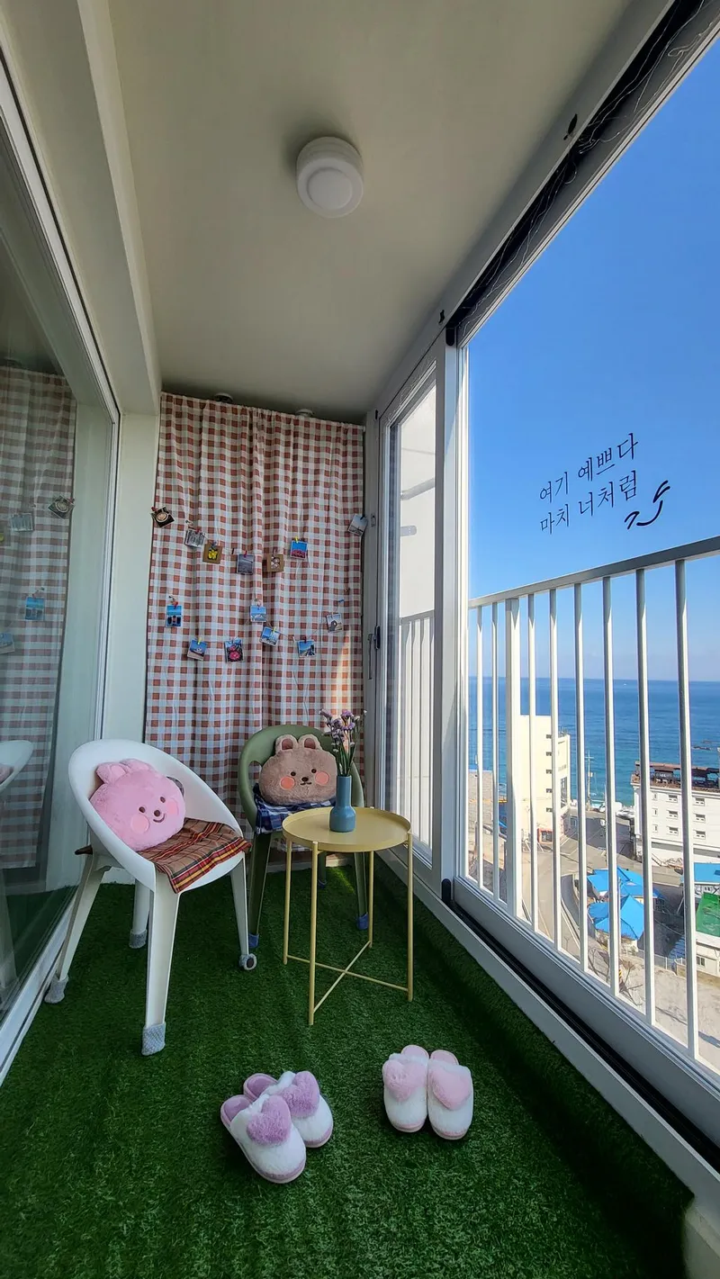 [강원 강릉] 영진 바닷가 카페거리 오션뷰1.5룸 도보3분해변 4
