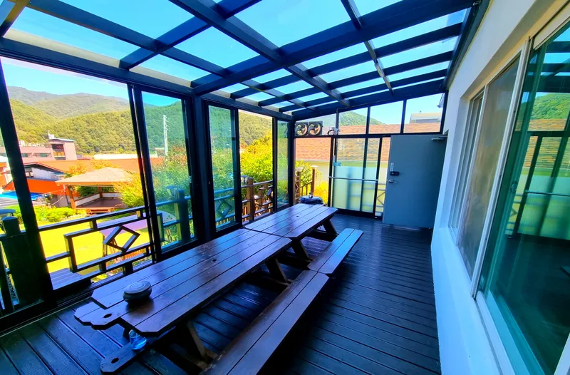 [Muju] Family unit independent pension with 4-person detached one-room in front of Gucheon-dong Valley #Morning Dew 2