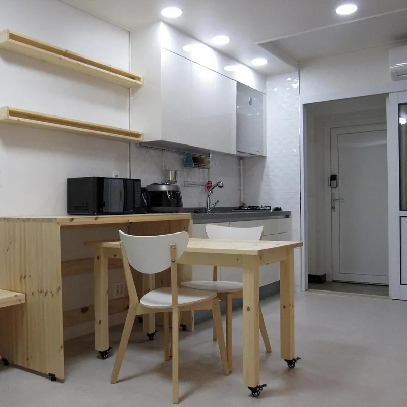 [제주 한림][협재와 곽지사이] 돌담정원이있는 풀옵션 원룸 12