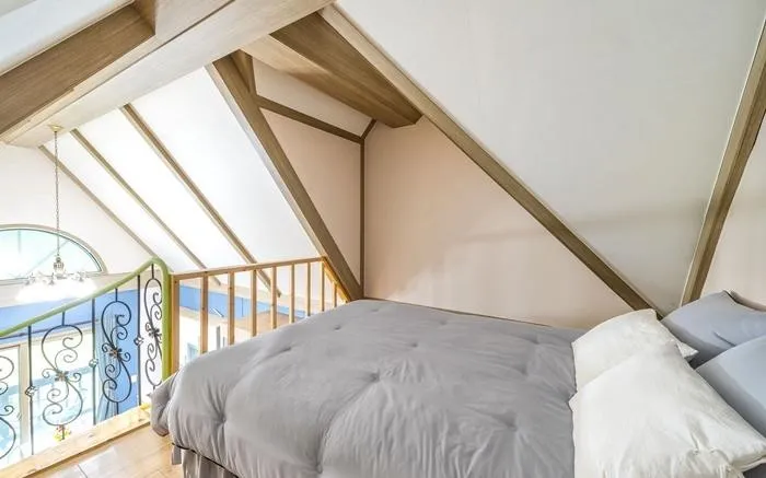 [Pyeongchang] Forest pension complex with a large garden with a stream running through it, 4-person room 9