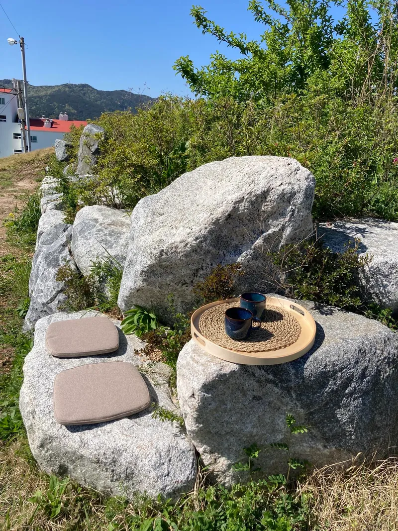 [Tongyeong] Ocean view Gangguan view Seopirang Park rooftop and independent house with sculpture yard 26