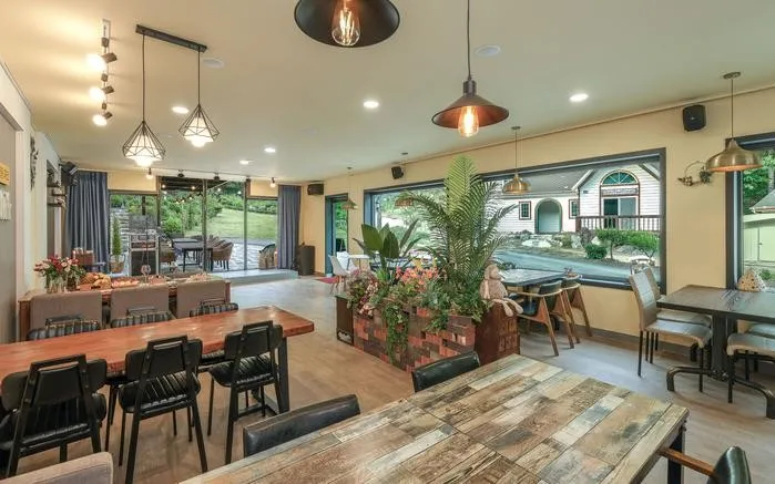 [Pyeongchang] Forest pension complex with a large garden with a stream flowing through, 2-person room B 18