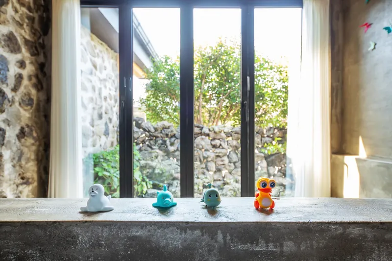 [Aewol, Jeju] Gu-eom-ri Dol-yeom-jeon Aewol Coastal Road, Jeju Dol-dam Old House, Independent Pine Tree House 42