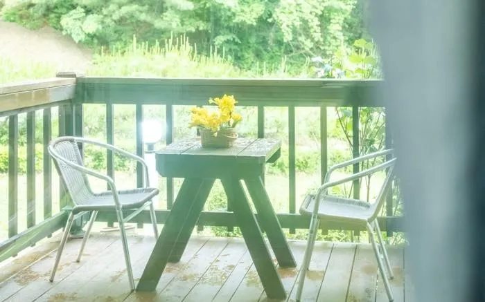 [Pyeongchang] Forest pension complex with a large garden with a stream flowing through, 2-person room B 4