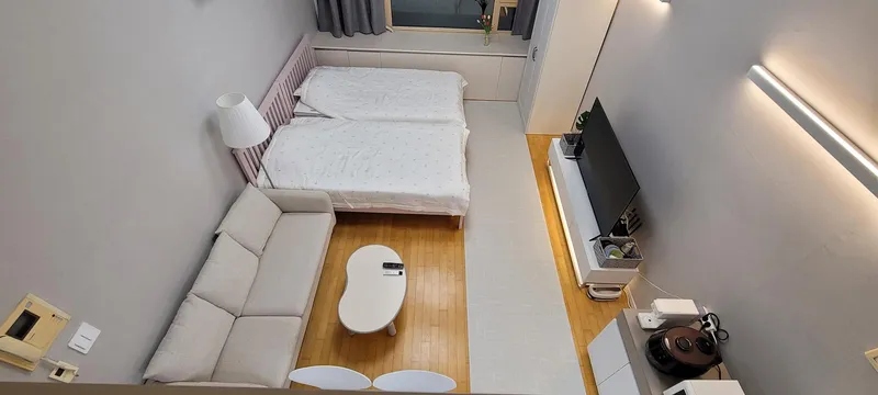 [Goyang] ☆Baekseok Station☆ Luxury 4-5 person duplex with white bathroom and great view #Parking 6