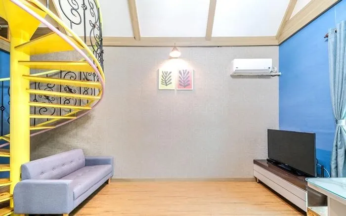 [Pyeongchang] Forest pension complex with a large garden with a stream running through it, 4-person room 3