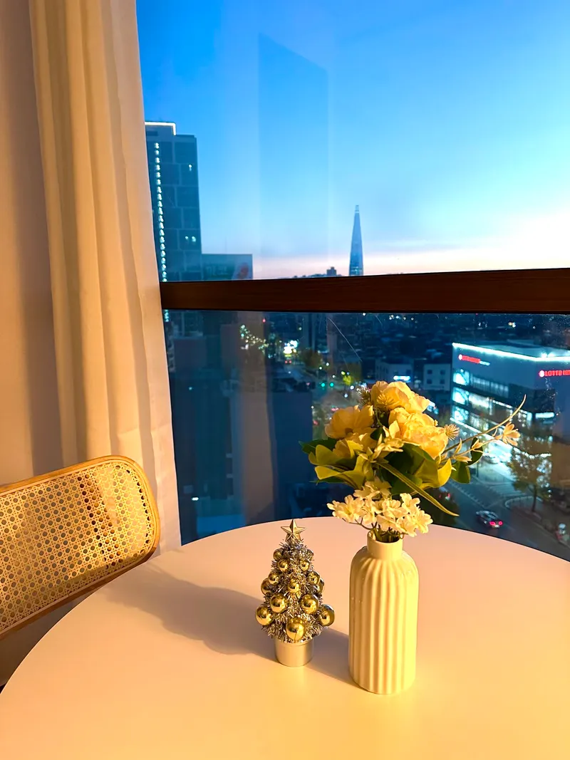 [Gangdong, Seoul] Lotte Tower View One Room Officetel 1 minute from Cheonho Station 7