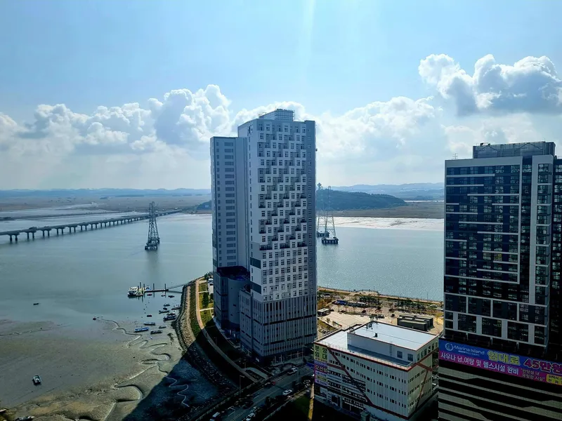 [경기 안산][안산 반달섬]고층오션뷰 투룸 풀옵션 퀸침대2 넷플릭스 주변편의시설 시화 12