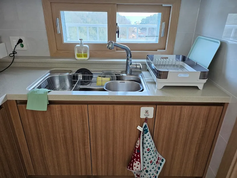 [Gangneung] 3 min walk to Sacheon sea #Sunrise view #Ocean view Newly built apartment 9th floor 18