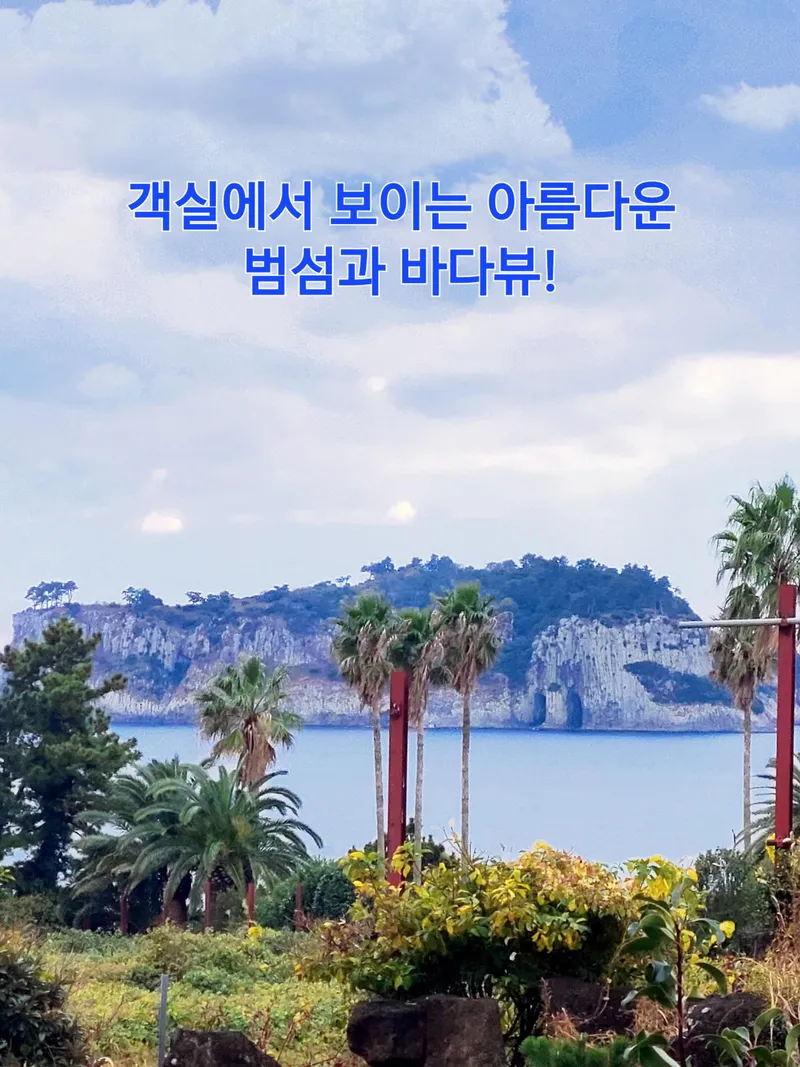 [Hogeun-dong, Seogwipo] Resort (Superior Twin Ocean View 4 people) 2 Queen Beds 15