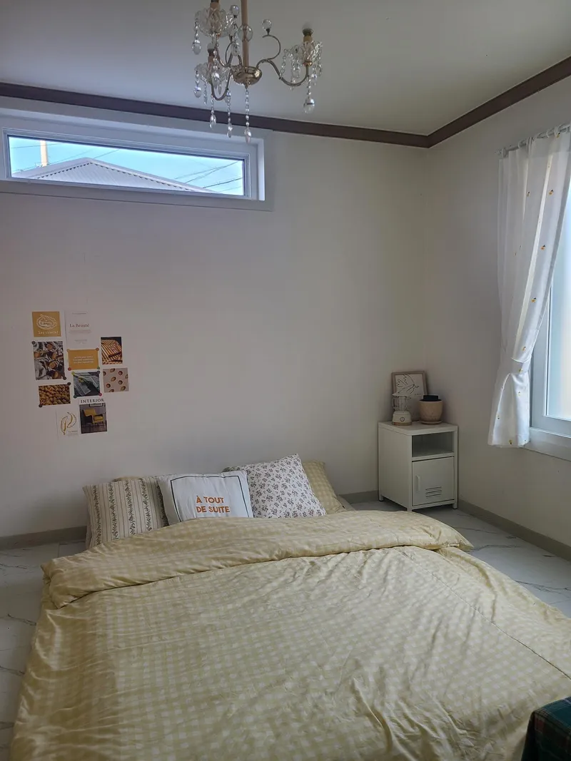 [제주 조천] 바다앞 사계절자쿠지 넓은마당 투룸 #제주돌담#평상 3