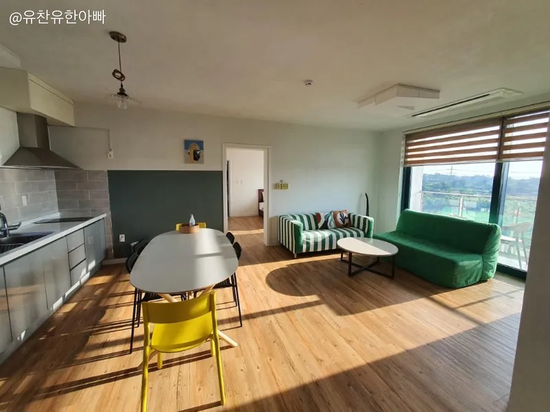 [제주 한림] 협재 오션뷰 투룸 23평 스테이 A 2