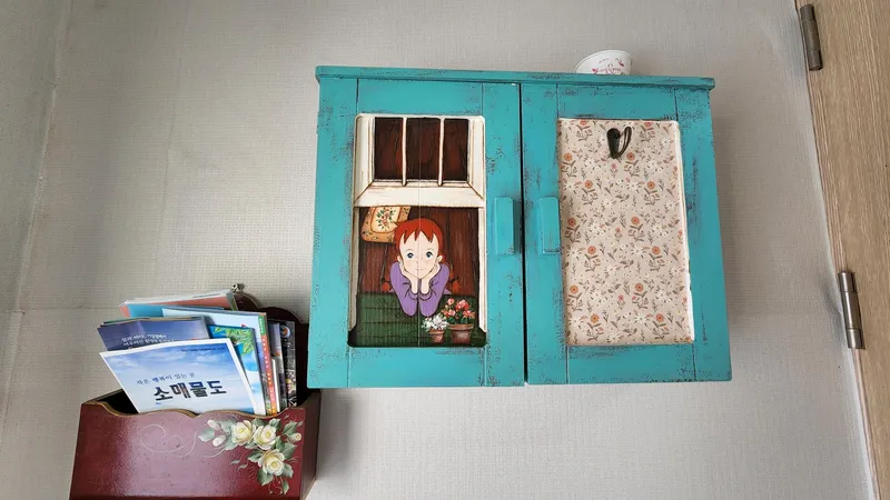 [Tongyeong] The pretty purple house on the first floor at the entrance to Dongpirang Village 22
