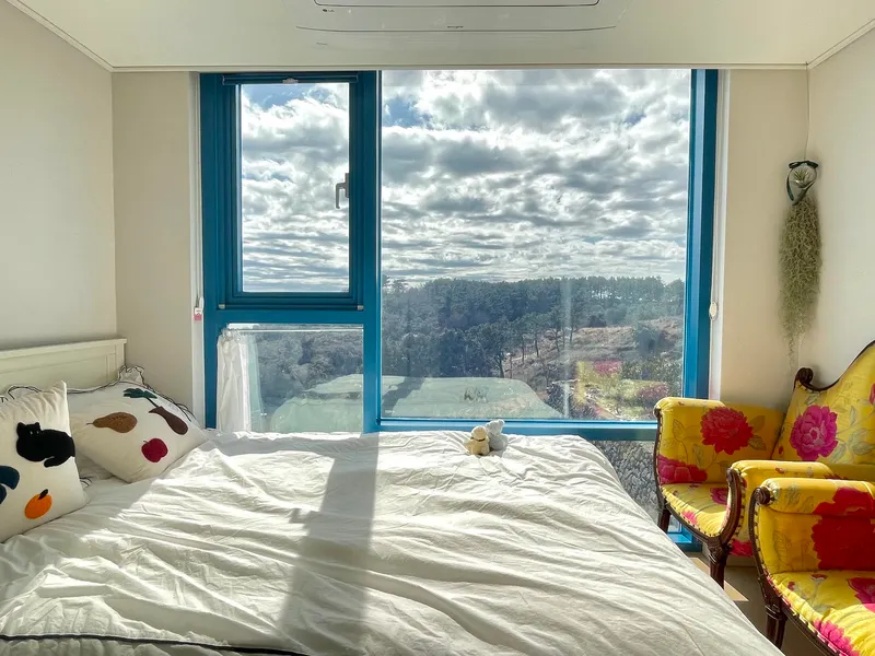 [Jungmun-dong, Seogwipo] Jungmun Tourist Complex #Ocean View ~Oreum View ~Tangerine Field View #Full-option One-Room 9