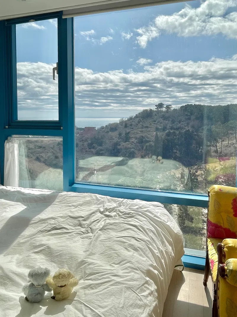 [Jungmun-dong, Seogwipo] Jungmun Tourist Complex #Ocean View ~Oreum View ~Tangerine Field View #Full-option One-Room 13