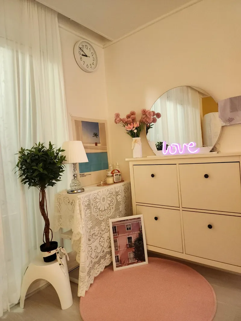 [Gangneung] #Pink Villa#2 min walk from Yeongjin Beach Pink emotional second house#Two-room villa 3