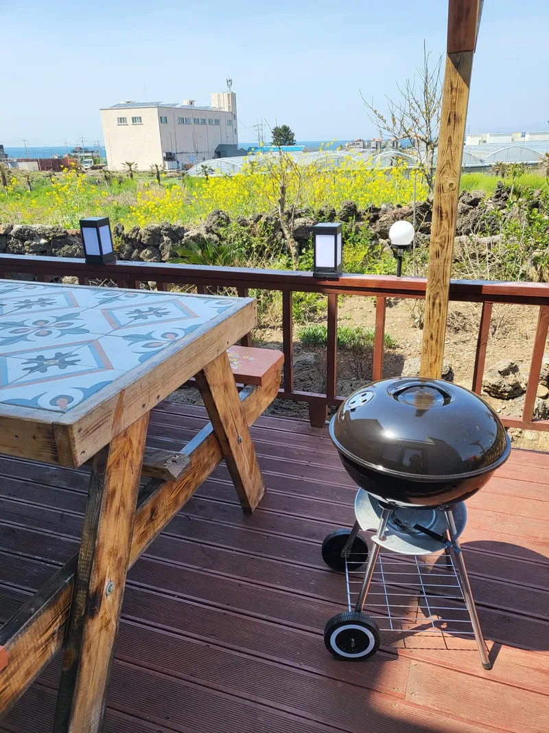 [Gujwa, Jeju] 500-pyeong Garden, Duplex, Hinoki, Fireplace, Steam Room, Barbecue #104 65