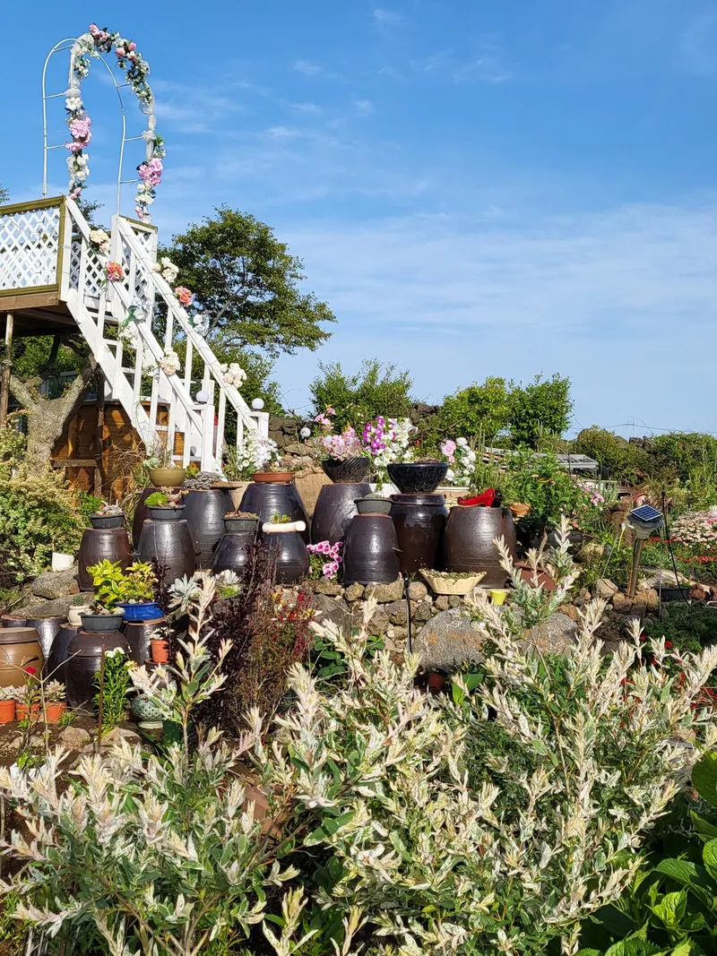 [Gujwa, Jeju] 500-pyeong flower yard independent pool villa better than swimming steam sauna Nakako front view #Cherry blossoms 39