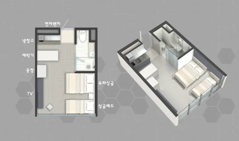 [Topyeong-dong, Seogwipo] Studio Hotel-style Terrace Fully Furnished Accommodation 25