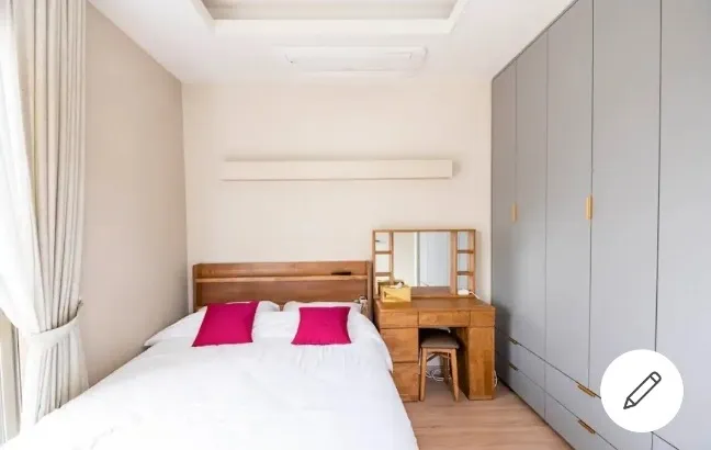 [Aewol, Jeju] A cozy, white-toned, three-room, two-story house with a private pool. 47
