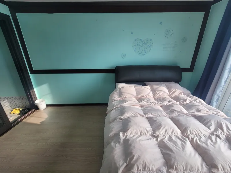 [Geoje] Ocean view one room with a view of Daepo Port and Jangsa Island #Blue 2