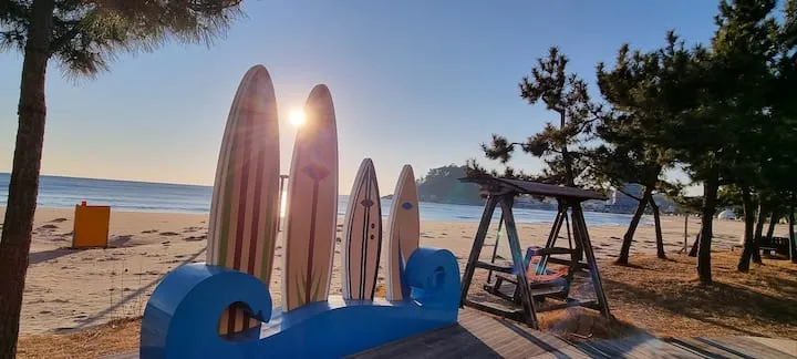 [Yangyang] #Surfing mecca #Ingu Jukdo Beach, Yangyang Newly Built Hotel-type Accommodation 5th Floor 32