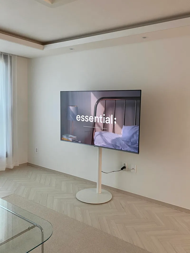 [제주 애월] 먼 바다뷰 투룸 감성숙소 #더럭분교 #턴테이블 5
